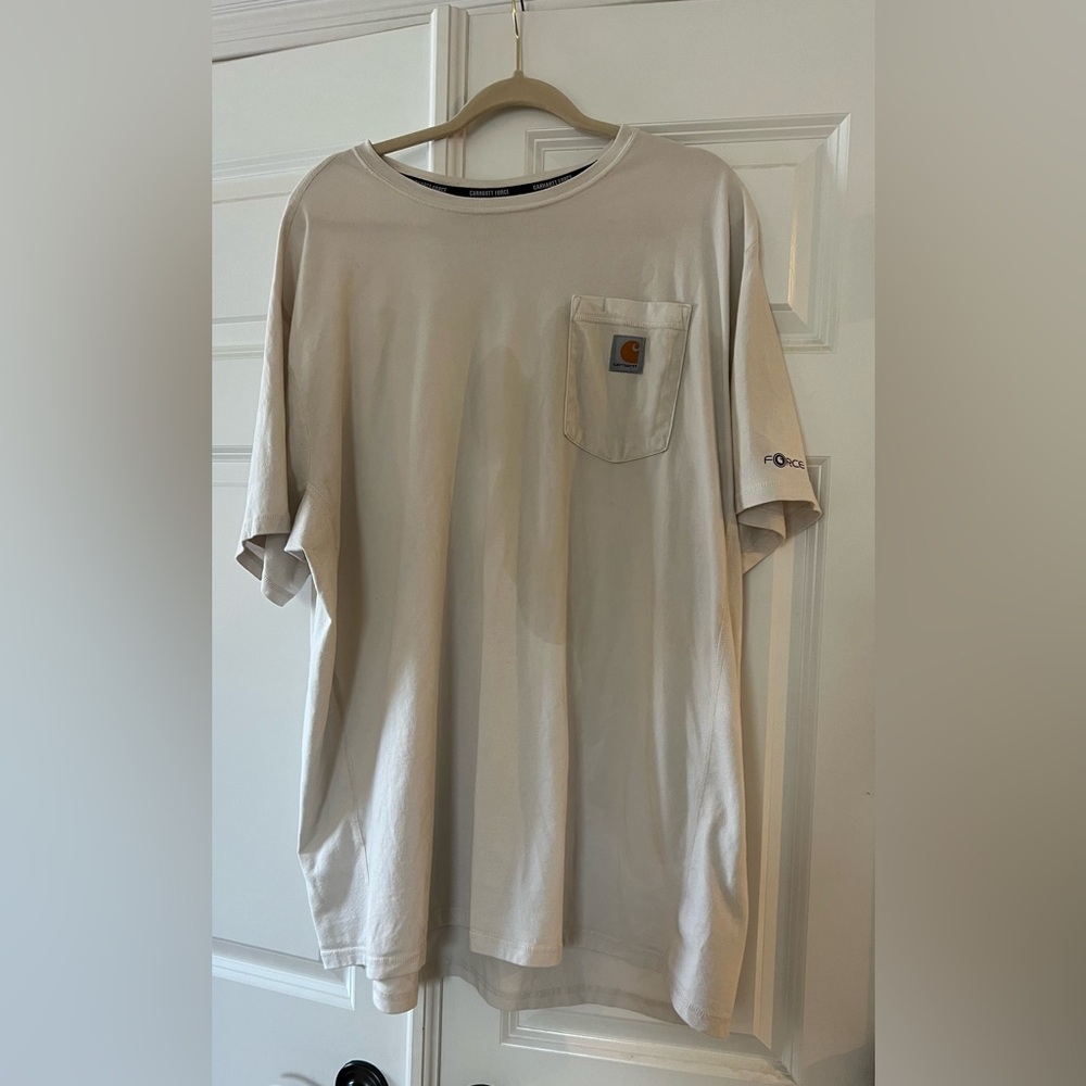Carhartt Men's Tan Short Sleeve Tee